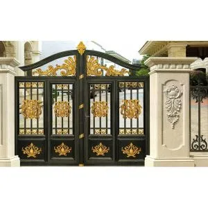 Zlata roža Aluminun dvoriščna vrata