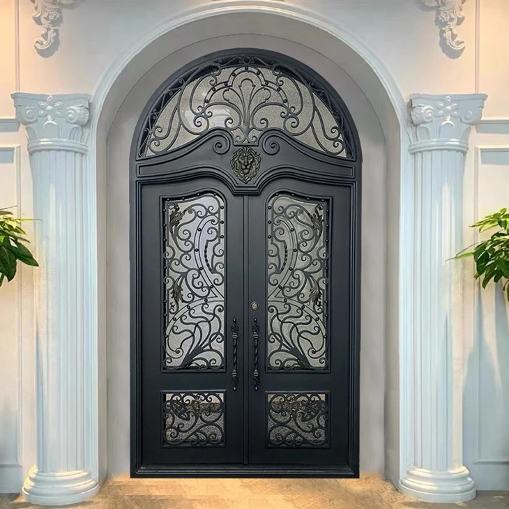 Wrought iron door 